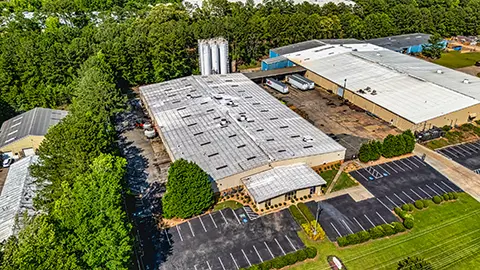 Arial view of M.A. Industries Headquarters